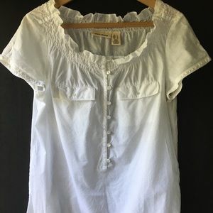 Ultra airy summer cap sleeve Blouse